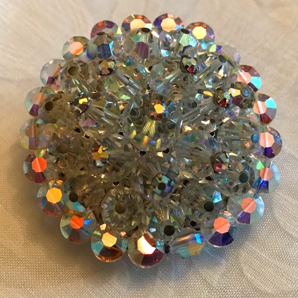 Vintage Rhinestone Brooch - Picture 1 of 4